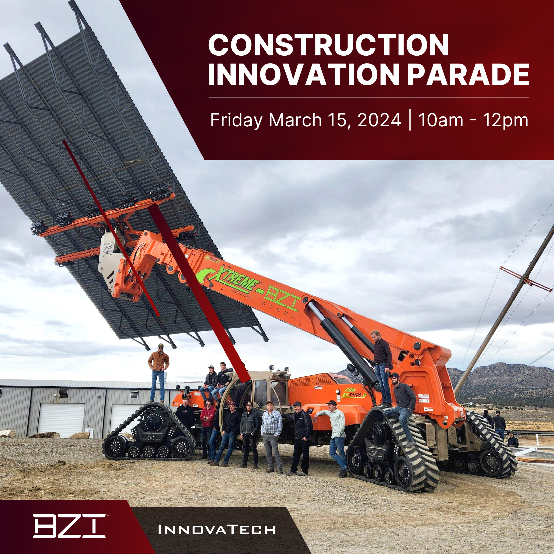 BZI and Innovatech Construction Innovation Parade